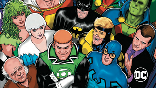 Ambition, character, and humor make the <i>Justice League International</i> <em></em><i>Omnibus</i> a superhero delight